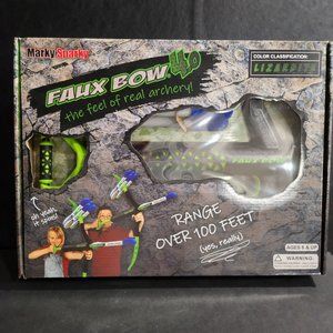 Faux Bow 4.0 Lizardite, Marky Starky The Feel of Real Archery Toy Ages 8 Plus